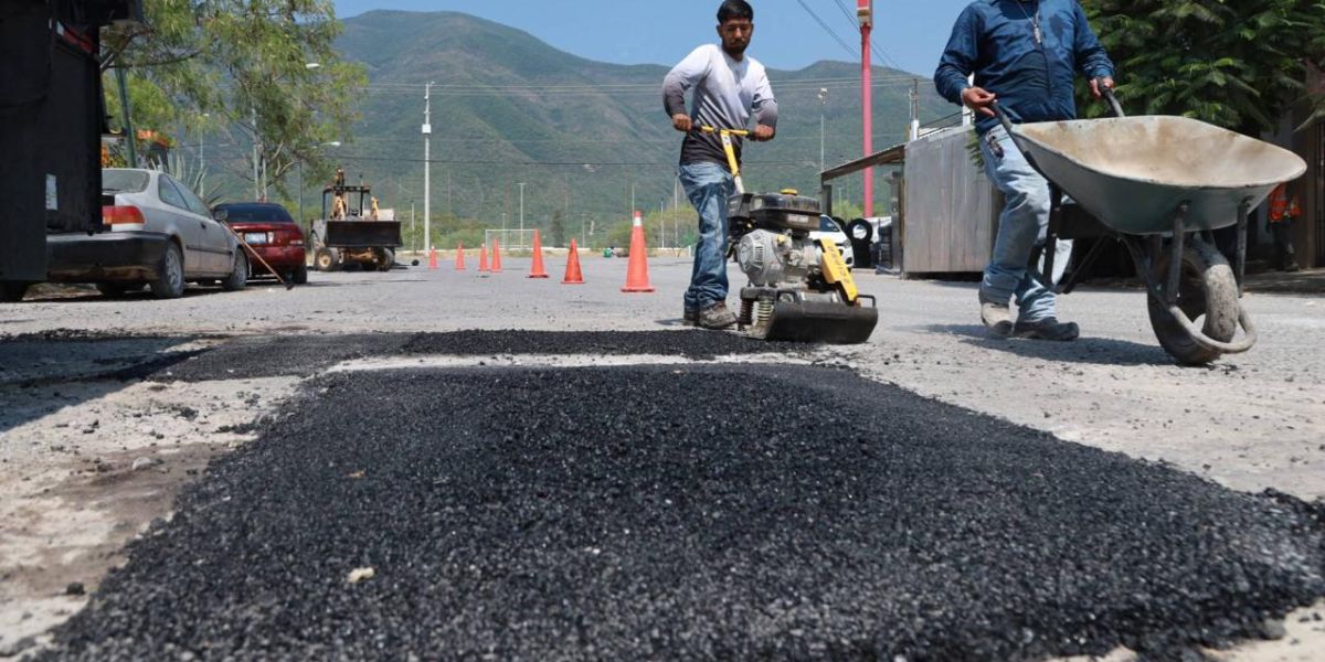 Afirma Municipio que bacheo en Victoria cumple estándares de calidad