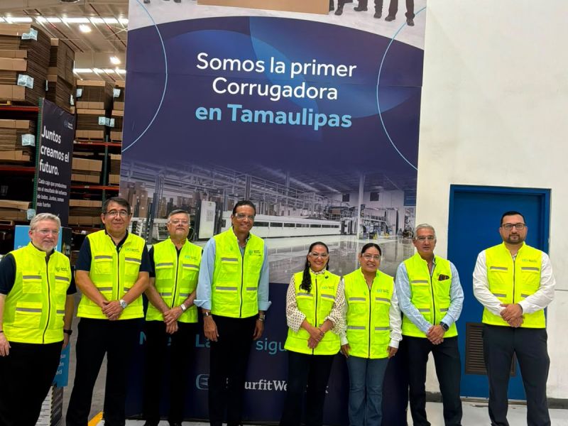 Smurfit Westrock, primera planta de cartón corrugado en Tamaulipas: Olga Sosa