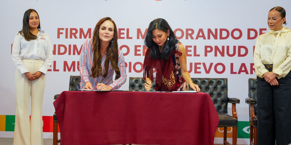 Carmen Lilia Canturosas consolida alianza con la ONU ; firma memorando para fortalecer políticas públicas