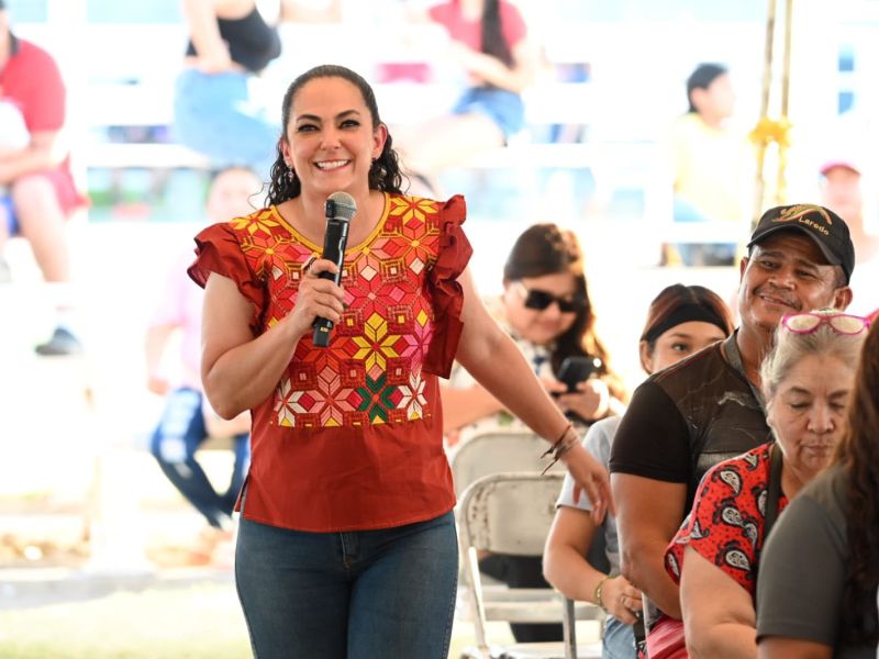 Destaca Olga Sosa acciones del gobierno federal en Nuevo Laredo