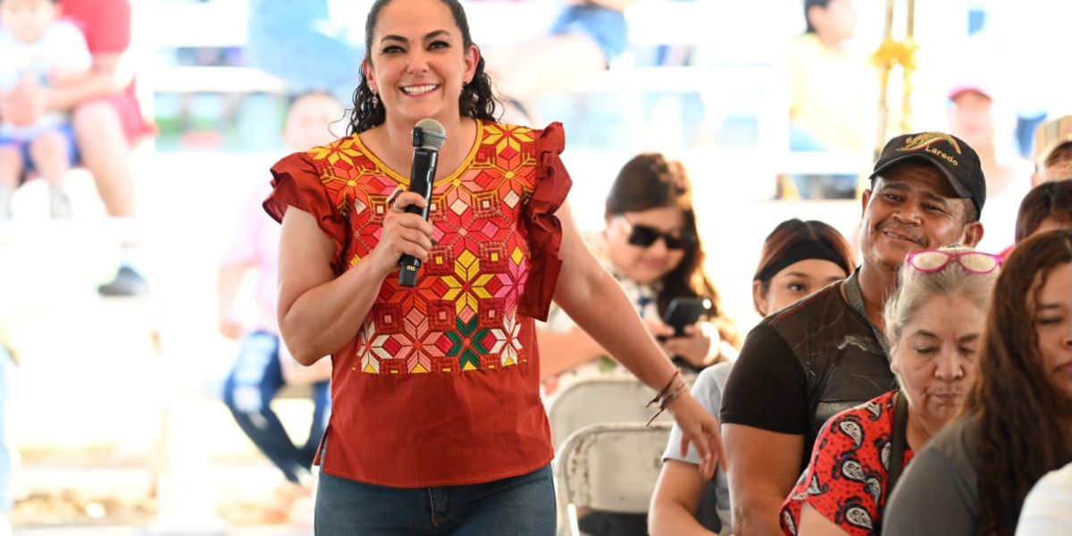 Destaca Olga Sosa acciones del gobierno federal en Nuevo Laredo