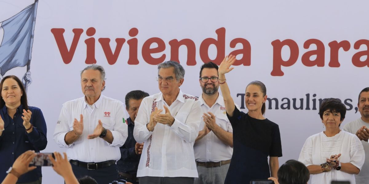 Inicia Claudia Sheinbaum gira por Tamaulipas con entrega de viviendas en Reynosa