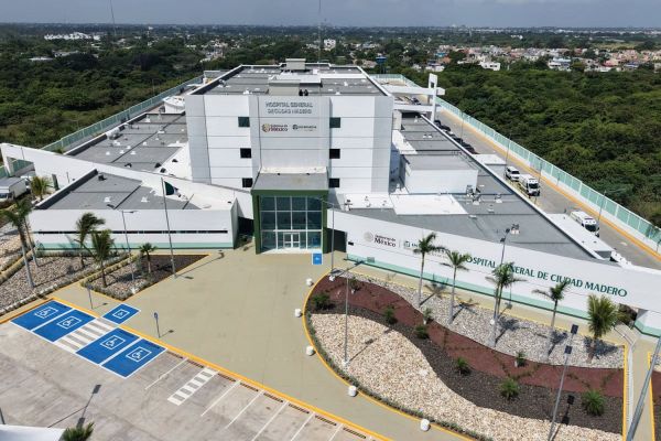 HG de Ciudad Madero pasó de obra abandonada a infraestructura hospitalaria en operación