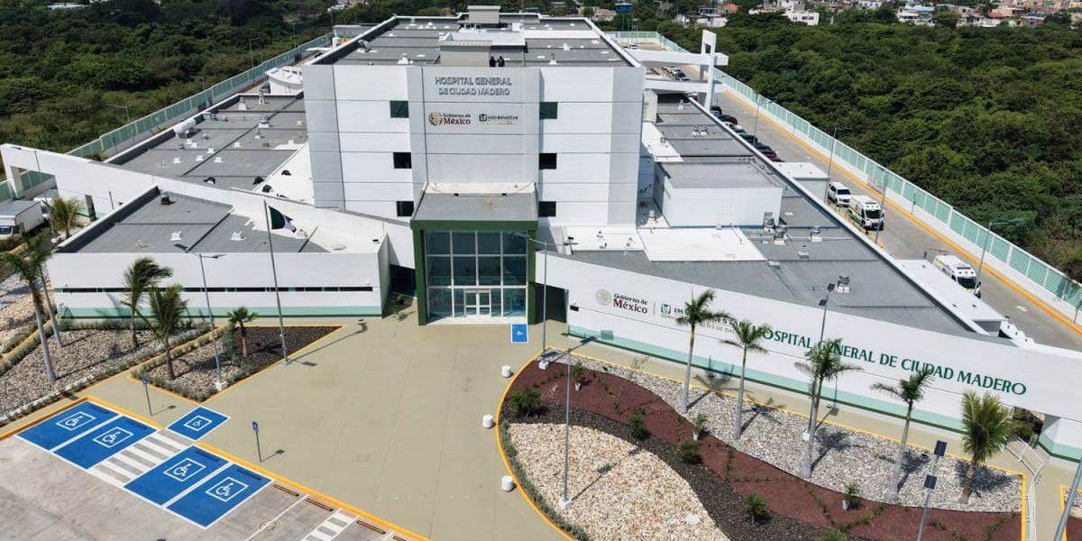 HG de Ciudad Madero pasó de obra abandonada a infraestructura hospitalaria en operación