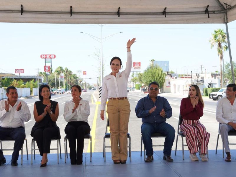 Transforma Carmen Lilia la Avenida Reforma, ahora es más moderna, segura y funcional