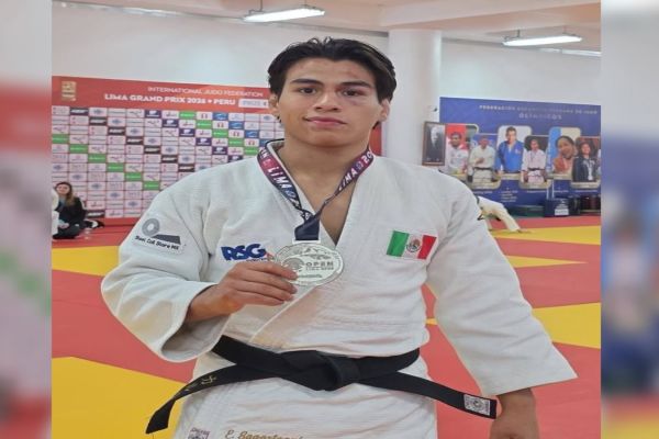 Lalo Sagastegui, deportista de la UAT, gana plata en Panamericano de Judo