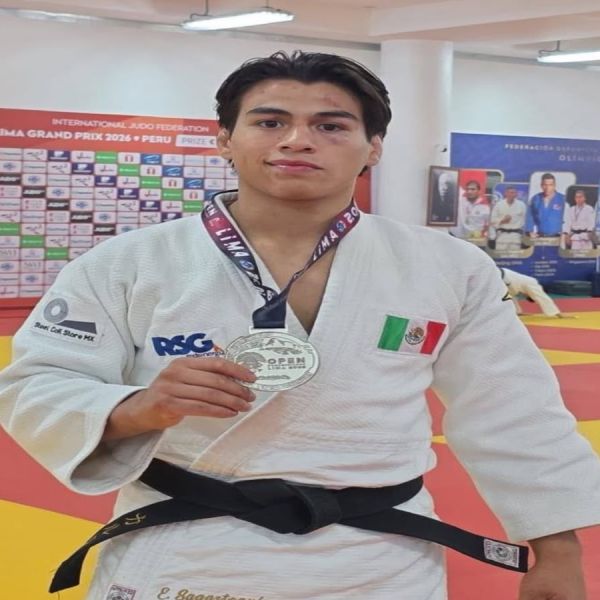 Lalo Sagastegui, deportista de la UAT, gana plata en Panamericano de Judo