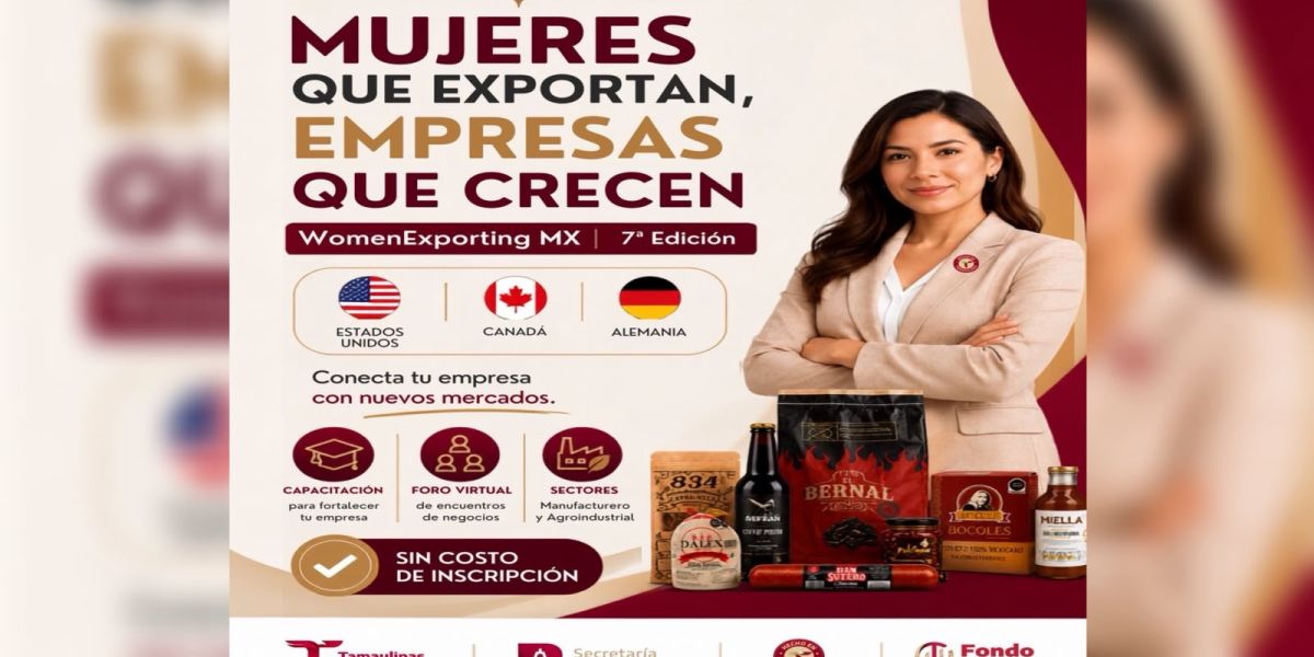 Impulsan participación de mujeres empresarias en el comercio internacional