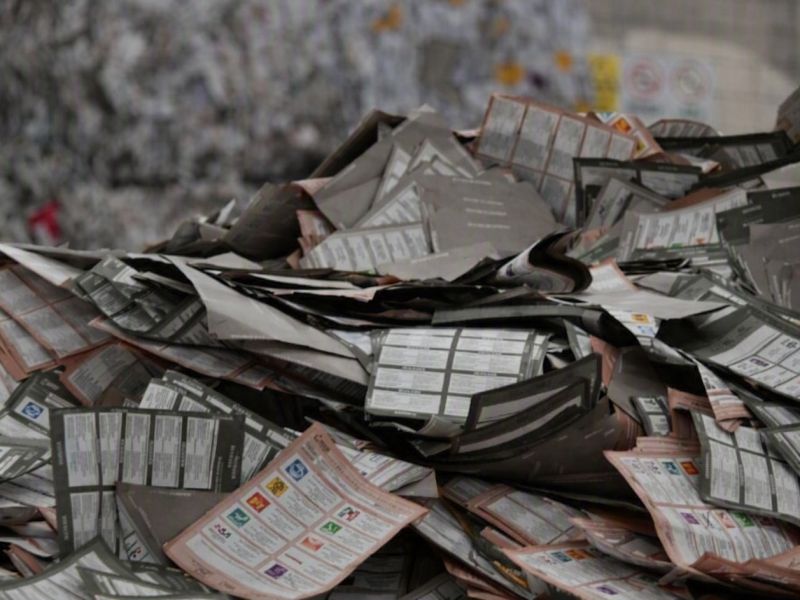 Boletas electorales variación cromática en Tamaulipas serán destruidas