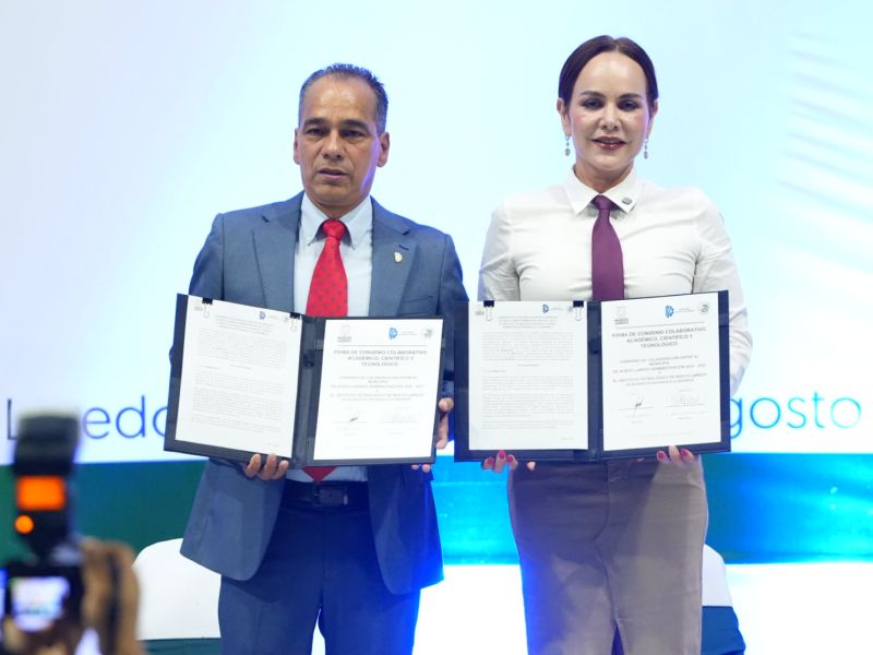 Gobierno de Carmen Lilia y el Tecnológico unen esfuerzos para abrir más oportunidades a jóvenes de Nuevo Laredo