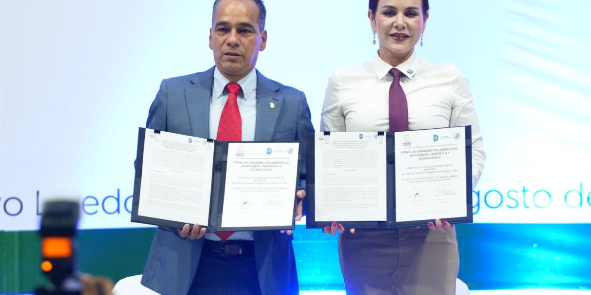 Gobierno de Carmen Lilia y el Tecnológico unen esfuerzos para abrir más oportunidades a jóvenes de Nuevo Laredo