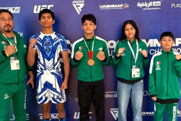 Representan a México cuatro atletas tamaulipecos en el Mundial Juvenil de MMA