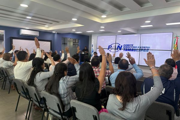Se realizó la sesión ordinaria del Comité Directivo estatal del PAN Tamaulipas