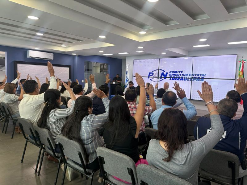 Se realizó la sesión ordinaria del Comité Directivo estatal del PAN Tamaulipas
