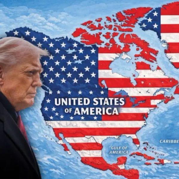 Trump pone a México y a Canadá en el mapa de EU