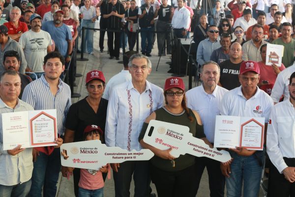 Tamaulipas, tercer estado con mayor avance en Programa de Vivienda para el Bienestar