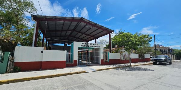 Alumnos del jardín de niños Vicente Guerrero siguen sin poder regresar a clases