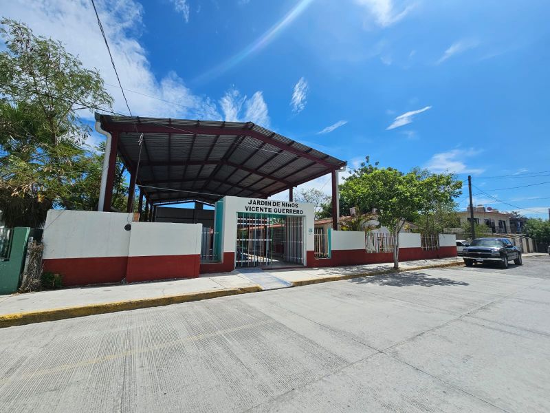 Alumnos del jardín de niños Vicente Guerrero siguen sin poder regresar a clases
