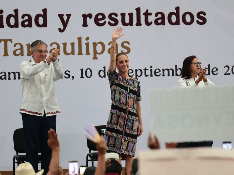 La honestidad da resultados, destaca Olga Sosa acciones de la presidenta Claudia Sheinbaum en Tamaulipas