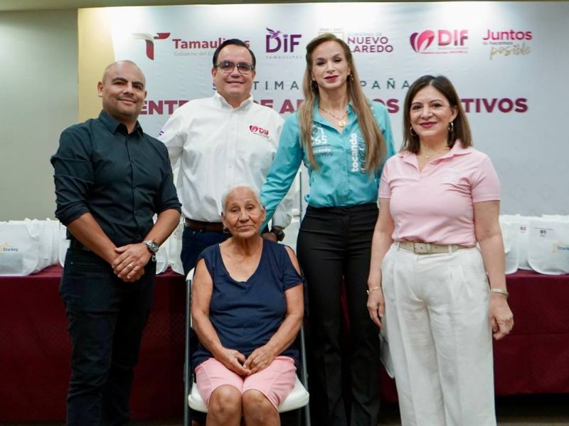 DIF Nuevo Laredo y Starkey suman esferzos con la entrega de mas de 200 aparatos audutivos
