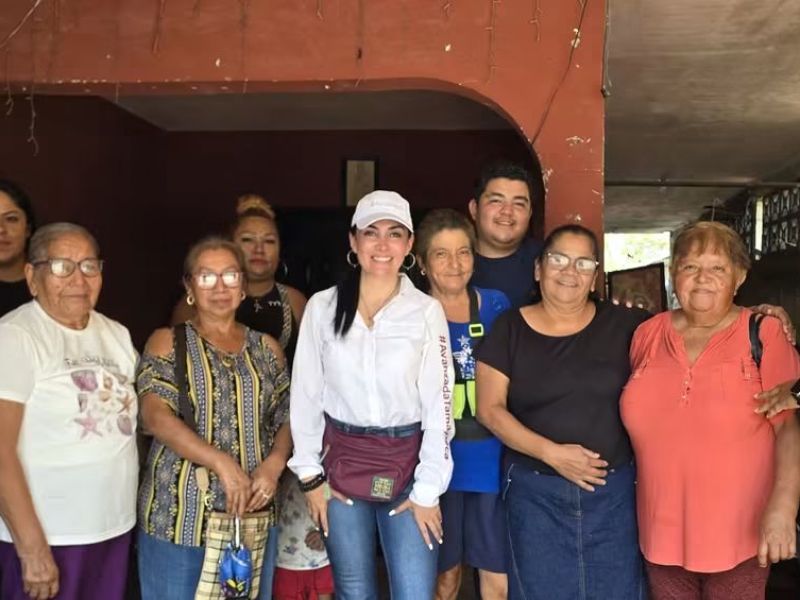 Astrid Sontoya sigue en las calles; “voy a recorrer cada rincón de El Mante”