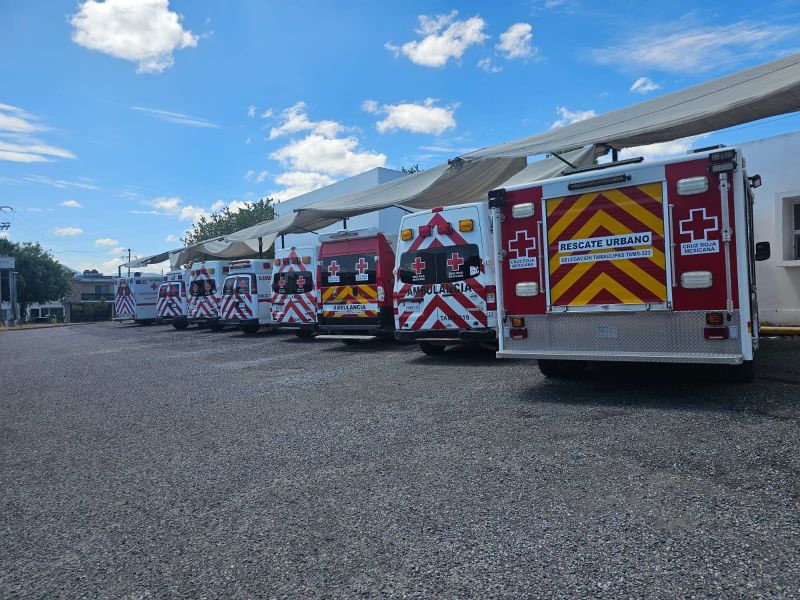 Anuncia Cruz Roja Victoria reactivación del servicio de ambulancias