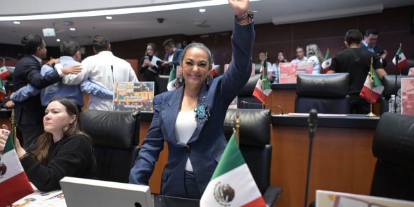 Suma Olga Sosa su quinta iniciativa aprobada por el pleno del Senado