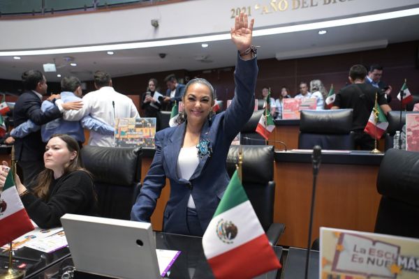Suma Olga Sosa su quinta iniciativa aprobada por el pleno del Senado