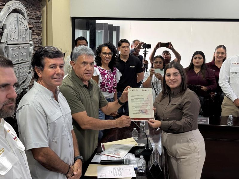 Nombran nueva gerente general de la COMAPA Altamira