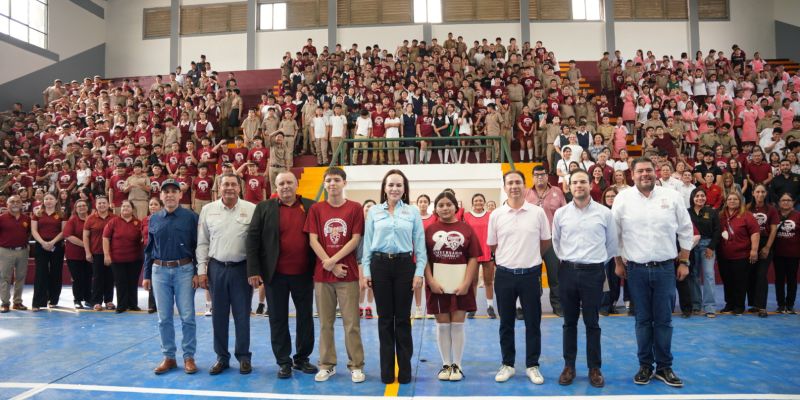 Carmen Lilia recupera 80 años de historia: Entrega renovado el gimnasio Escuadron 201