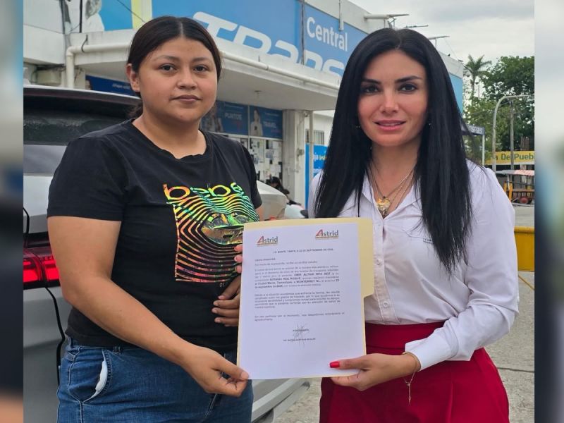 Astrid Sontoya: apoyo que se convierte en una mano amiga para las familias de El Mante