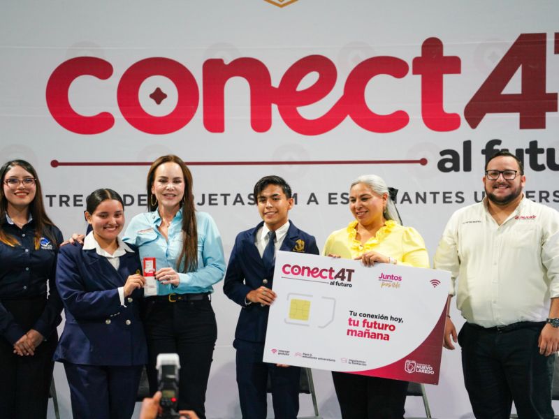 Carmen Lilia fortalece conectividad de universitarios del Tec y Normal Cuauhtémoc con internet movil gratis