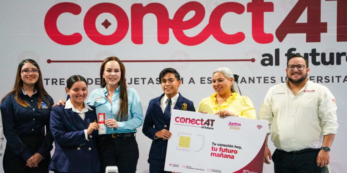 Carmen Lilia fortalece conectividad de universitarios del Tec y Normal Cuauhtémoc con internet movil gratis