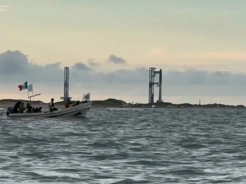 Atención pescadores; Reprograman vuelo de Starship y restringen navegación frente a costas de Tamaulipas