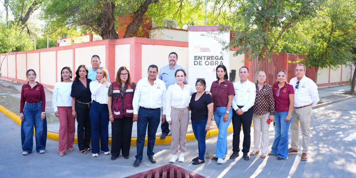 Transforma Carmen Lilia Canturosas infraestructura hidráulica de Nuevo Laredo para cuidar el agua