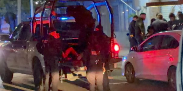 Disparaba al aire y desata fuerte operativo en el centro de Victoria
