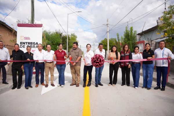 Transforma Carmen Lilia Canturosas calles de la colonia Francisco Villa con obras integrales