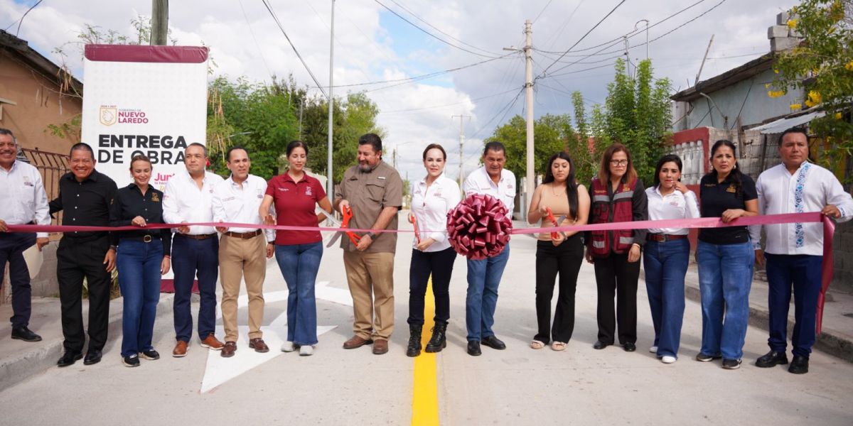 Transforma Carmen Lilia Canturosas calles de la colonia Francisco Villa con obras integrales