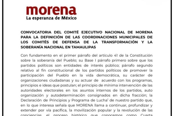 Abre Morena convocatoria para alcaldías, pero prohíbe guerra sucia y derroches