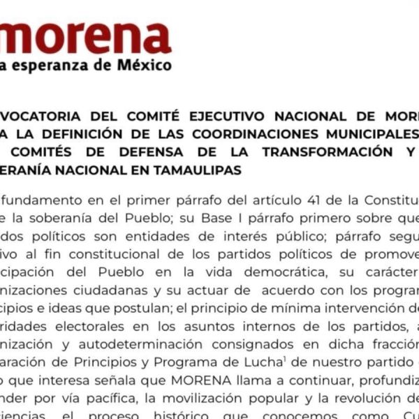 Abre Morena convocatoria para alcaldías, pero prohíbe guerra sucia y derroches