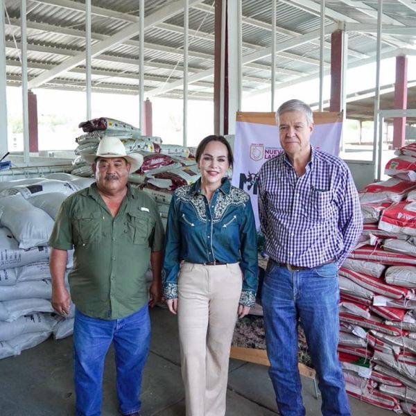 Fortalece alcaldesa Carmen Lilia Canturosas al sector ganadero con “Mineraliza tu ganado”
