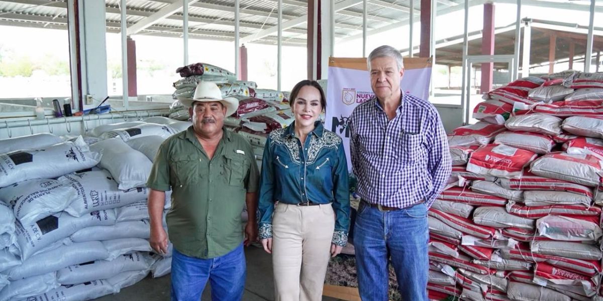 Fortalece alcaldesa Carmen Lilia Canturosas al sector ganadero con “Mineraliza tu ganado”