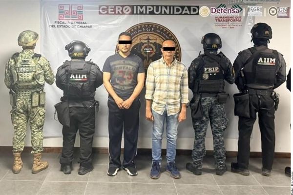 Detienen a alcalde morenista y exedil de Suchiapa, Chiapas