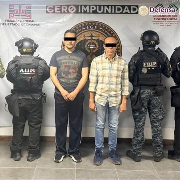 Detienen a alcalde morenista y exedil de Suchiapa, Chiapas