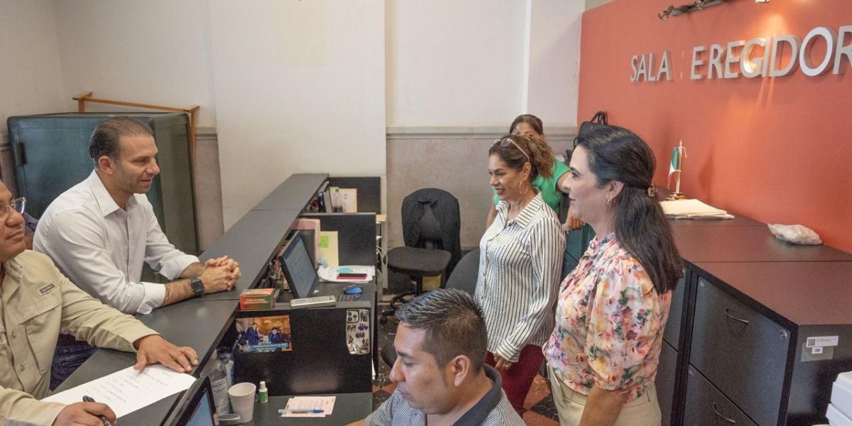 Ampliarán el área de Regidores en palacio municipal de Tampico