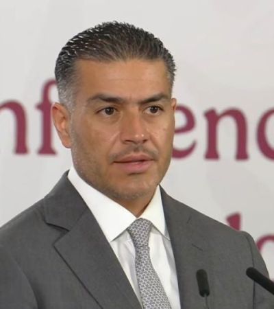García Harfuch reitera que no hay una investigación en México en contra de Rocha Moya