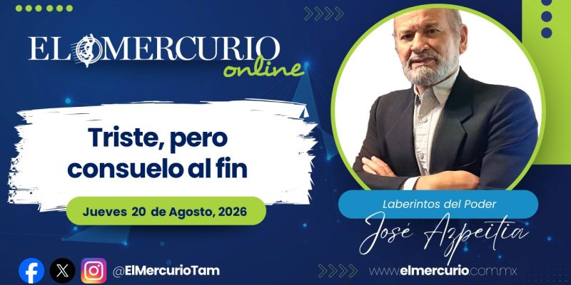 Triste, pero consuelo al fin