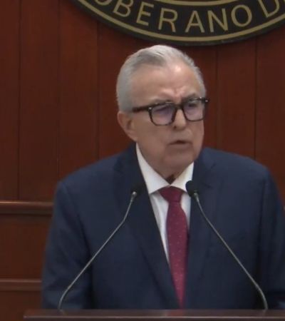 Acusan a gobernador de Sinaloa en corte de Estados Unidos