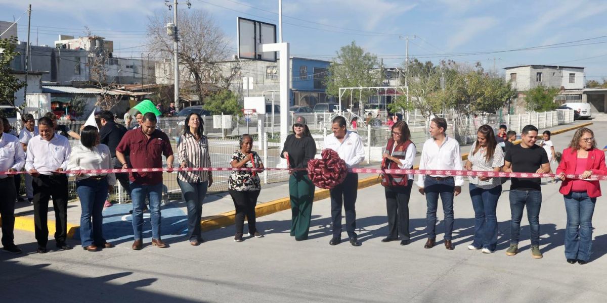 Entrega alcaldesa Carmen Lilia Canturosas obras de rehabilitación de espacios públicos