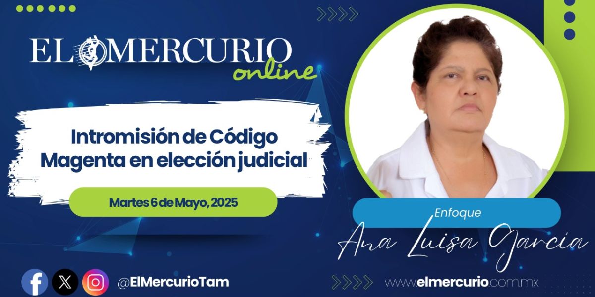 Intromisión de Código Magenta en elección judicial